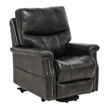 Caleb Faux Leather Electric Recliner Chair